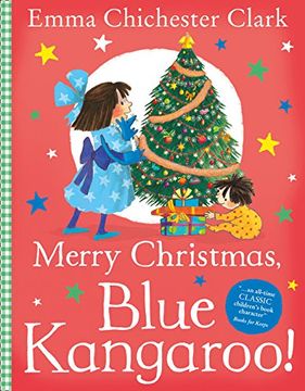 portada Merry Christmas, Blue Kangaroo! (in English)