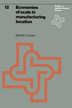 portada Economies of Scale in Manufacturing Location: Theory and Measure (in English)
