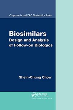 portada Biosimilars: Design and Analysis of Follow-On Biologics (Chapman & Hall 