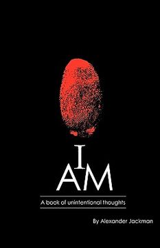 portada i am a book of unintentional thoughts