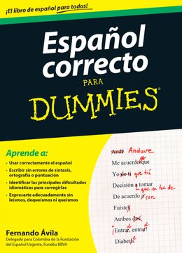 portada Español Correcto Para Dummies (in Spanish)