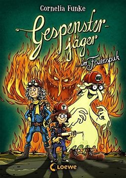 portada Gespensterjäger im Feuerspuk (in German)