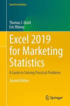 portada Excel 2019 for Marketing Statistics: A Guide to Solving Practical Problems (en Inglés)