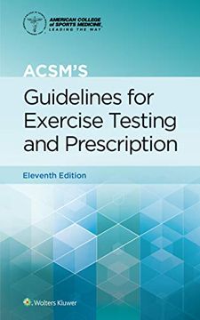 portada Acsm's Guidelines for Exercise Testing and Prescription (en Inglés)