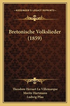 portada Bretonische Volkslieder (1859) (in German)