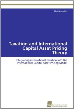 portada Taxation and International Capital Asset Pricing Theory