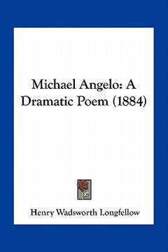 portada michael angelo: a dramatic poem (1884)