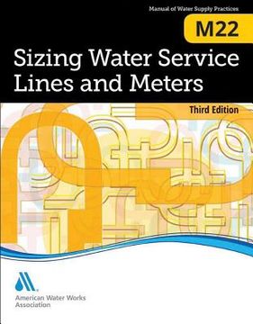 portada Sizing Water Service Lines and Meters (M22): Awwa Manual of Practice (en Inglés)