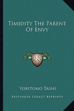 portada timidity the parent of envy (en Inglés)