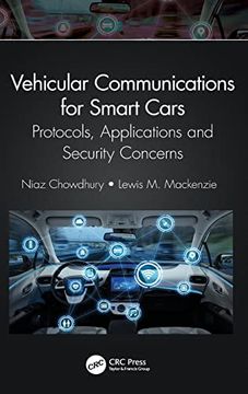 portada Vehicular Communications for Smart Cars: Protocols, Applications and Security Concerns (in English)