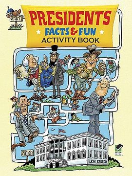 portada presidents facts and fun activity book (en Inglés)