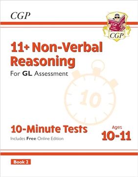 portada 11+ gl 10-Minute Tests: Non-Verbal Reasoning - Ages 10-11 Book 2 (With Online Edition) (Cgp gl 11+ Ages 10-11)