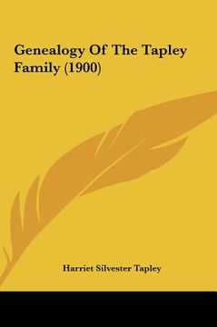 portada genealogy of the tapley family (1900) (en Inglés)