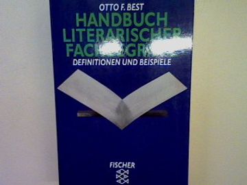 portada Handbuch Literarischer Fachbegriffe: Definitionen und Beispiele. (in German)