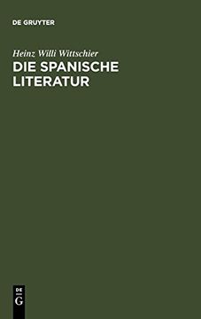 portada Die Spanische Literatur (en Alemán)