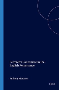 portada Petrarch's Canzoniere in the English Renaissance (en Inglés)