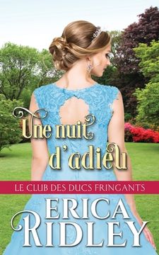 portada Une nuit d'adieu (in French)