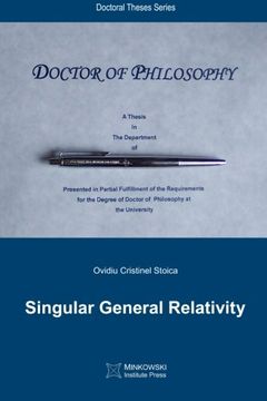 portada Singular General Relativity: Volume 2 (Doctoral Theses Series)