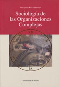 portada sociología de las organizaciones complejas