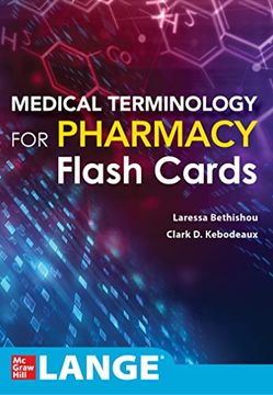 portada Medical Terminology for Pharmacy Flash Cards (en Inglés)