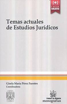 portada Temas Actuales de Estudios Jurídicos (Monografías -México-)