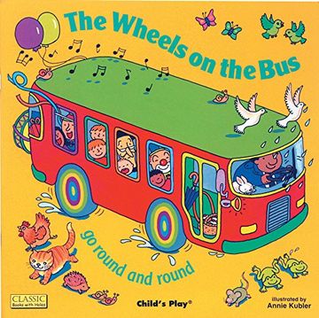 portada The Wheels on the bus (Classic Books With Holes) (in English)