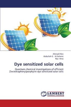 portada dye sensitized solar cells (en Inglés)