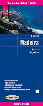 portada Reise Know-How Landkarte Madeira (1: 45. 000): World Mapping Project (en Inglés)