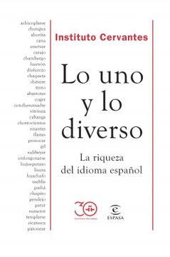 portada Lo uno y lo diverso (in Spanish)