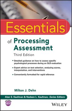 portada Essentials of Processing Assessment, 3rd Edition (in English)