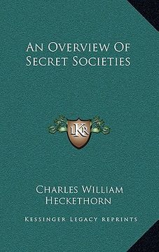 portada an overview of secret societies (in English)