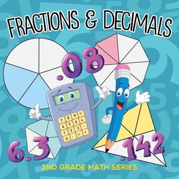 portada Fractions & Decimals: 2nd Grade Math Series (en Inglés)