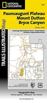 portada Mount Dutton, Aquarius Plateau map (National Geographic Trails Illustrated Map, 705) (en Inglés)