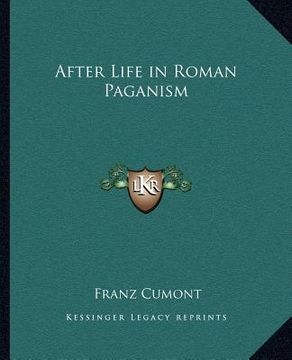 portada after life in roman paganism (en Inglés)
