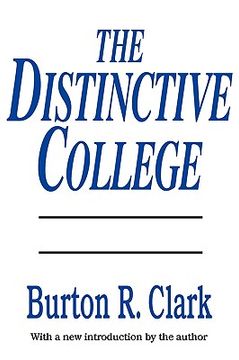 portada the distinctive college: antioch, reed, and swathmore (en Inglés)
