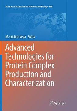 portada Advanced Technologies for Protein Complex Production and Characterization
