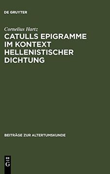 portada Catulls Epigramme im Kontext Hellenistischer Dichtung (in German)