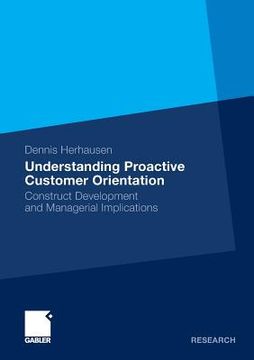 portada understanding proactive customer orientation: construct development and managerial implications (en Inglés)