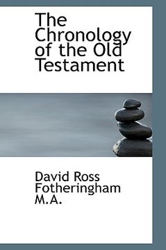 portada the chronology of the old testament (en Inglés)