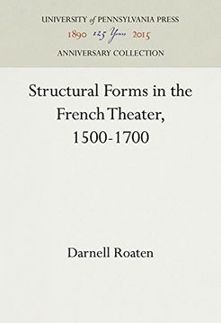 portada Structural Forms in the French Theater, 1500-1700