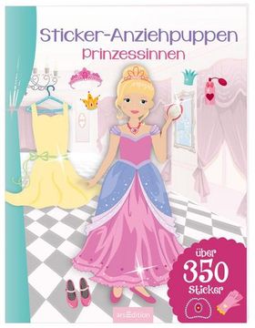 portada Sticker-Anziehpuppen - Prinzessinnen (en Alemán)