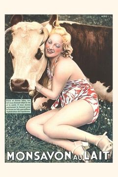 portada Vintage Journal Ad for Monsavon Soap, Cow (en Inglés)