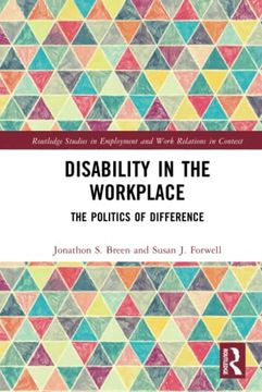portada Disability in the Workplace (Routledge Studies in Employment and Work Relations in Context) (in English)
