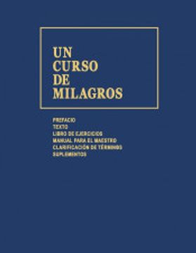 portada Un Curso de Milagros (in Spanish)