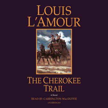 portada The Cherokee Trail: A Novel (Audiolibro) (in English)