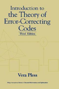 portada introduction to the theory of error-correcting codes (in English)
