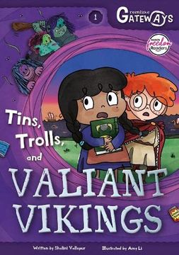 portada Greenlake Gateways 1: Tins, Trolls and Valiant Vikings (Booklife Freedom Readers) (en Inglés)