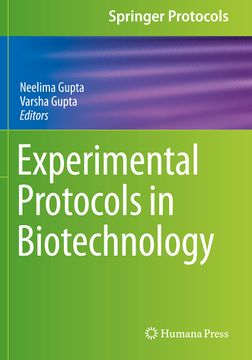 portada Experimental Protocols in Biotechnology (en Inglés)