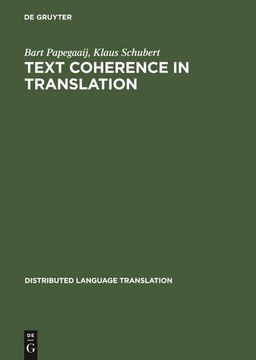 portada Text Coherence in Translation (en Alemán)