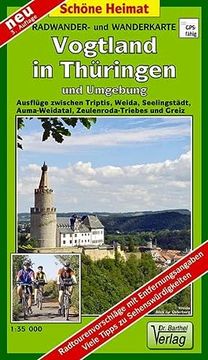 portada Thüringer Vogtland und Umgebung 1: 35 000 / 1: 50 000. Wander- und Radwanderkarte (en Alemán)